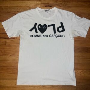 Comme des Garçons Play White Label Tee